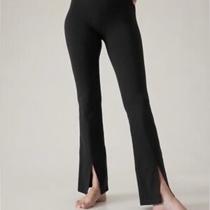 Athleta Flare Split yoga pants